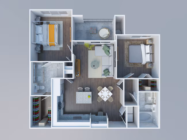 Unit 242 283 floor plan